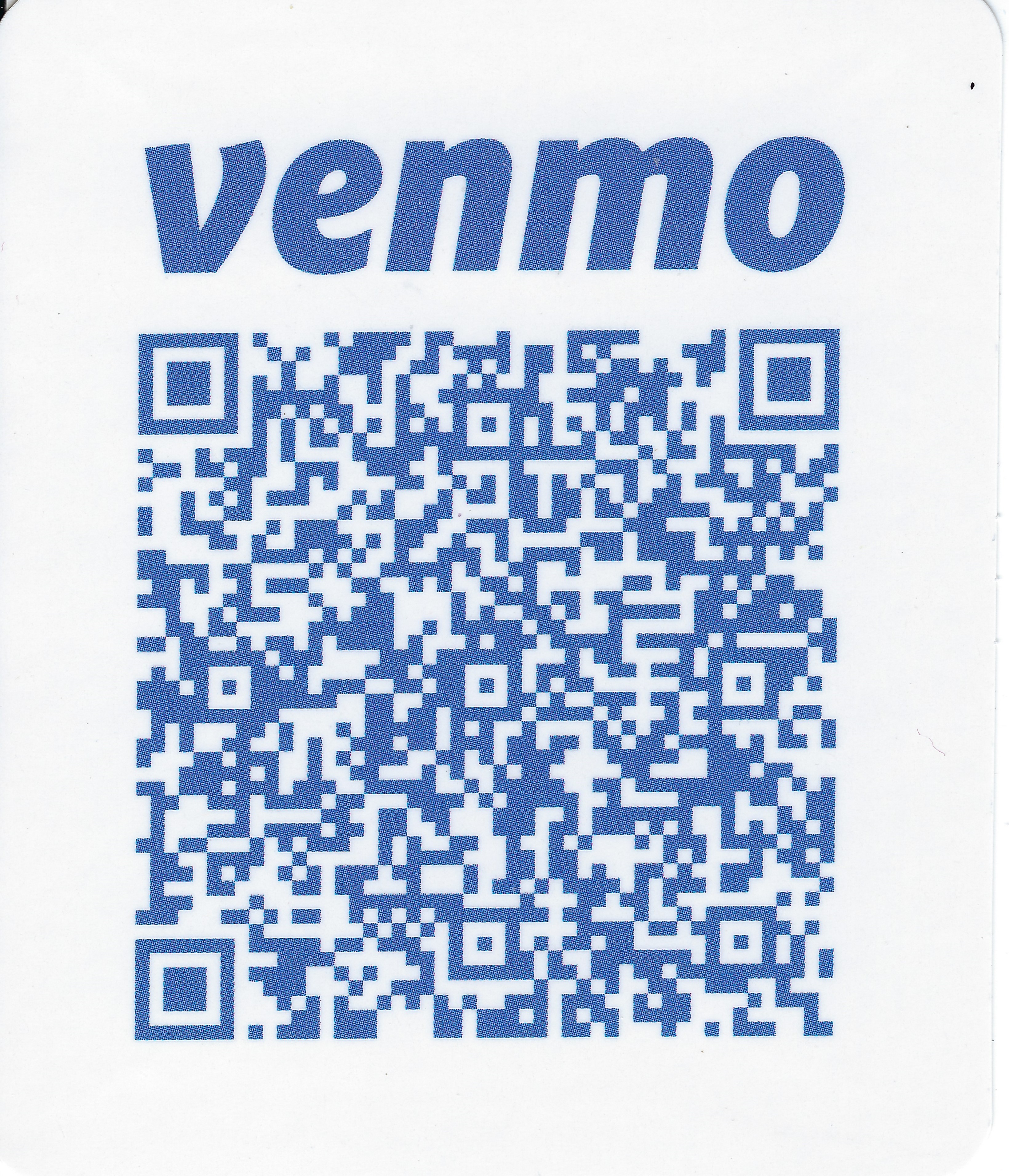 Venmo code
